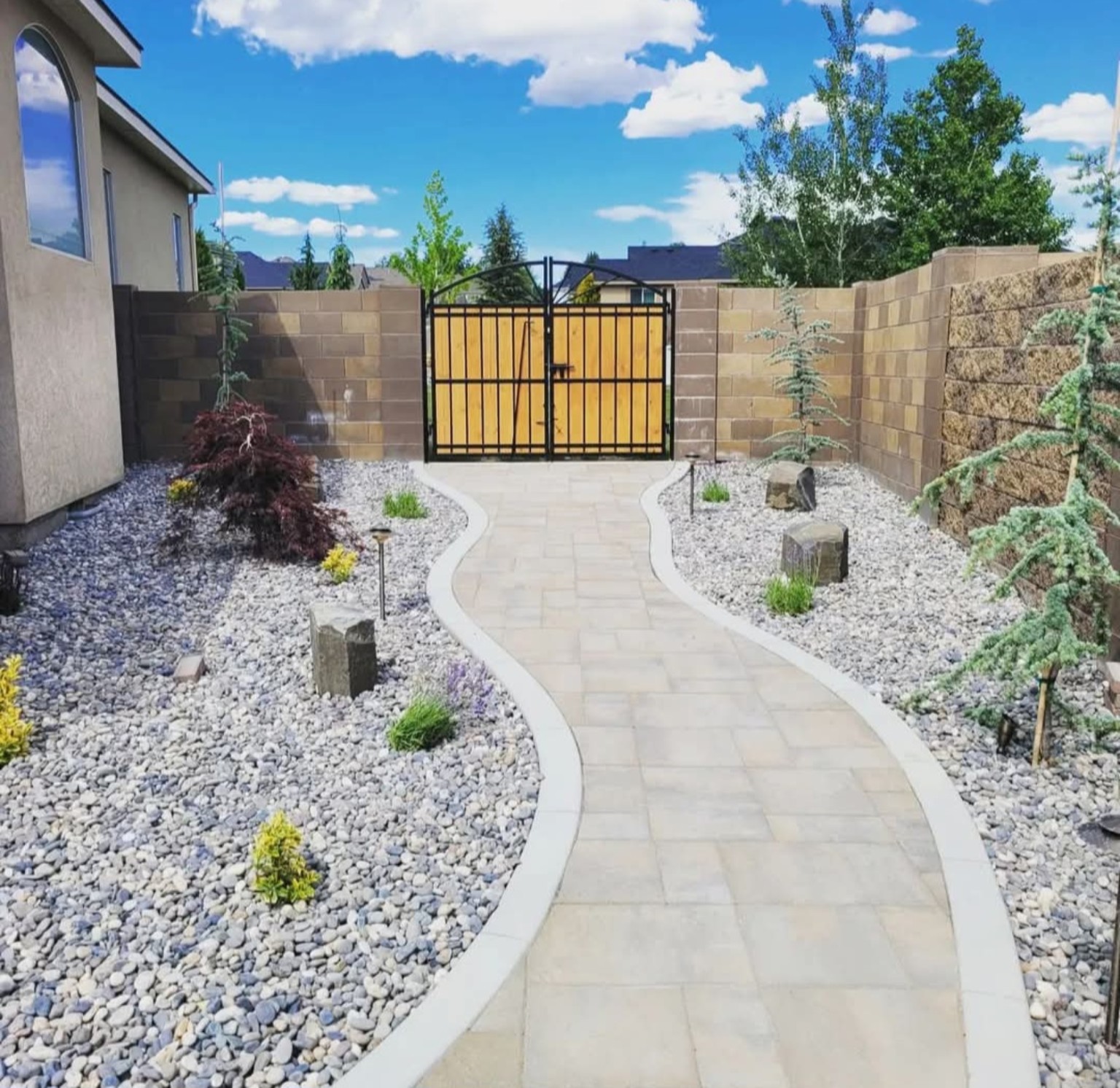Decorative Rock Landscape